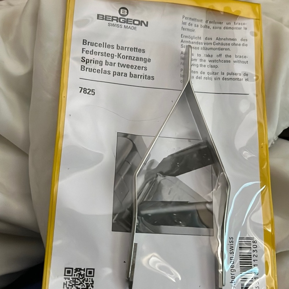 Bergeron 7825. The top of the line tool to change watch bands on Rolex, Tudor…